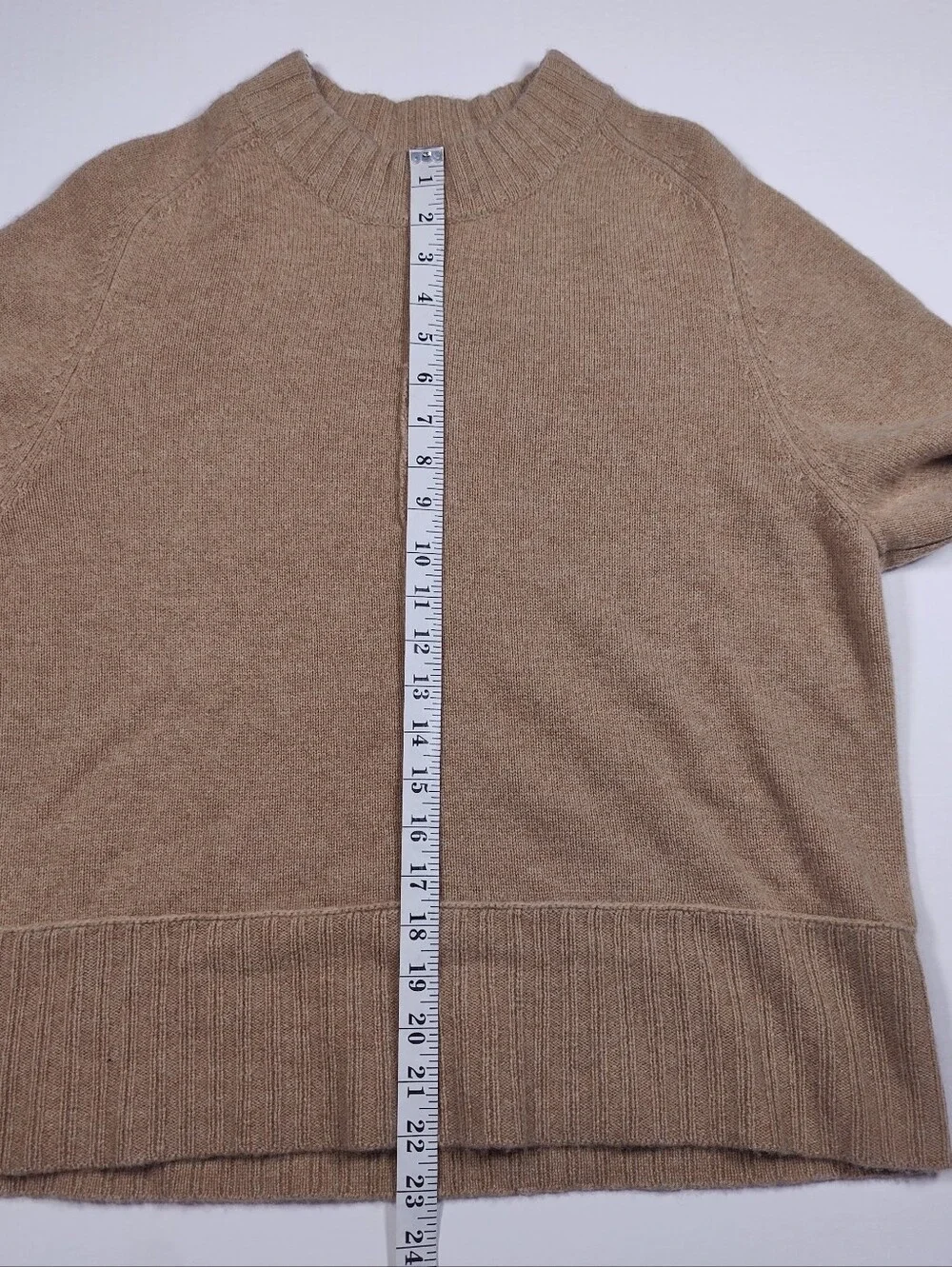 Maeve Anthropologie Beige 100% Cashmere Oversized Sweater Size XS (~M Reg)